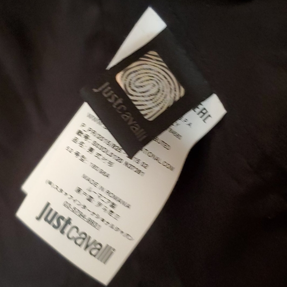 Just Cavalli black shirt size M - Picture 5 of 5